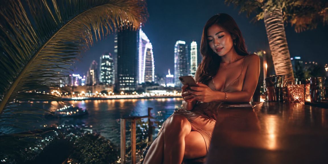 Người dùng TP.HCM trải nghiệm casino trực tuyến trên điện thoại giữa ánh đèn neon