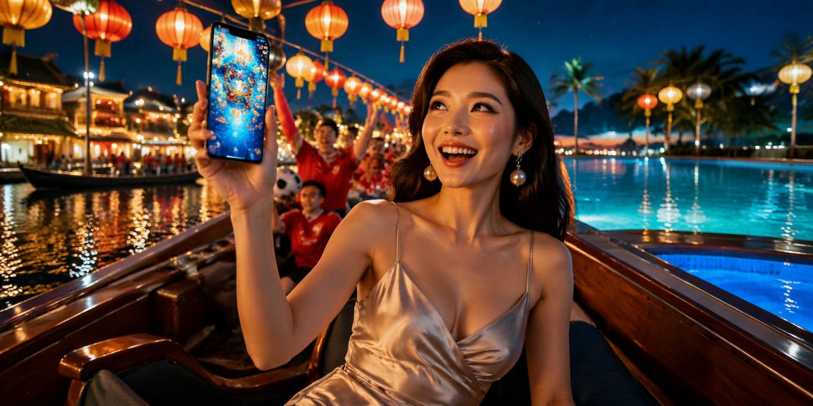 Trò chơi bắn cá trên nền đèn lồng Hội An